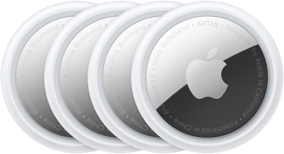 Apple AirTag (2nd Generation, 2026) 4 Pack
