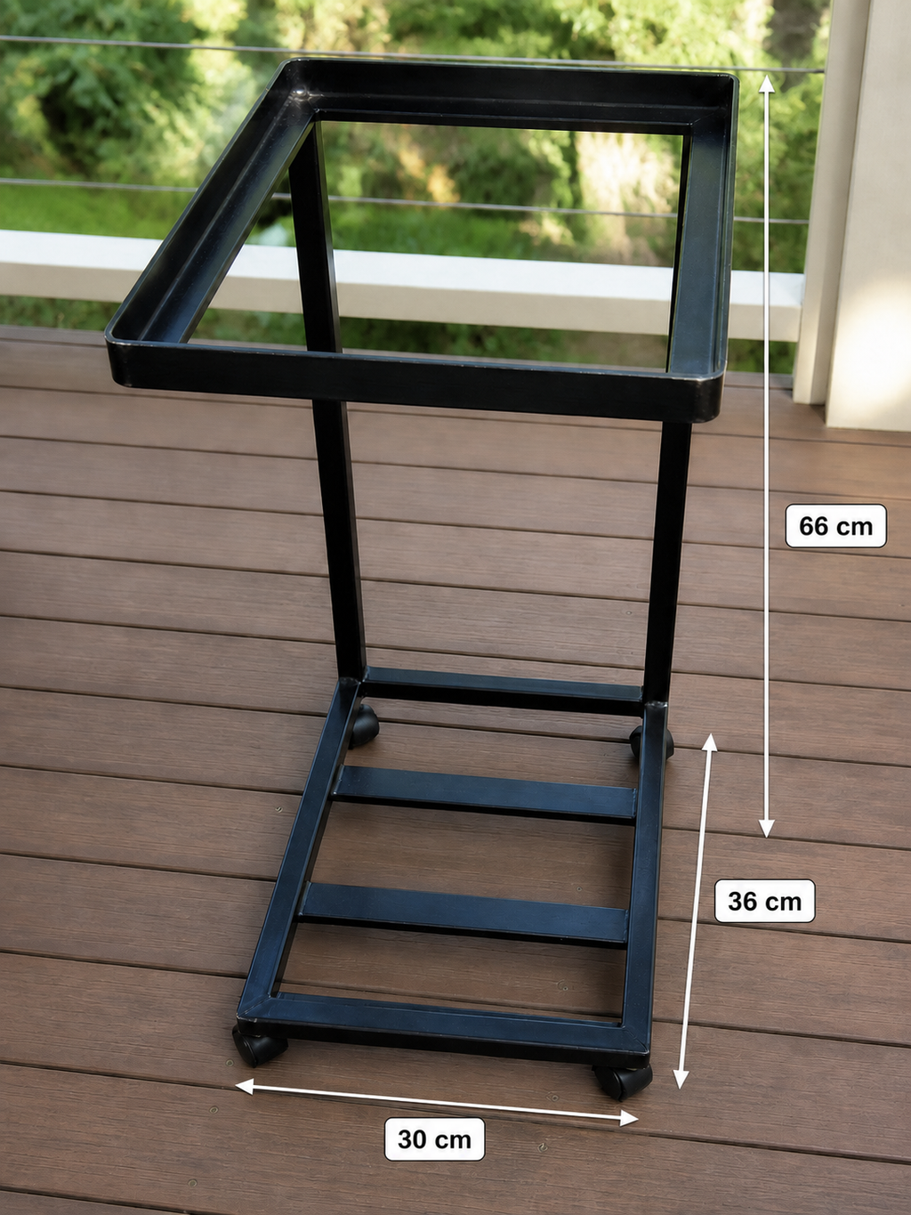 ItemLeap Heavy Duty Portable Gas Burner Trolley | Australian Made