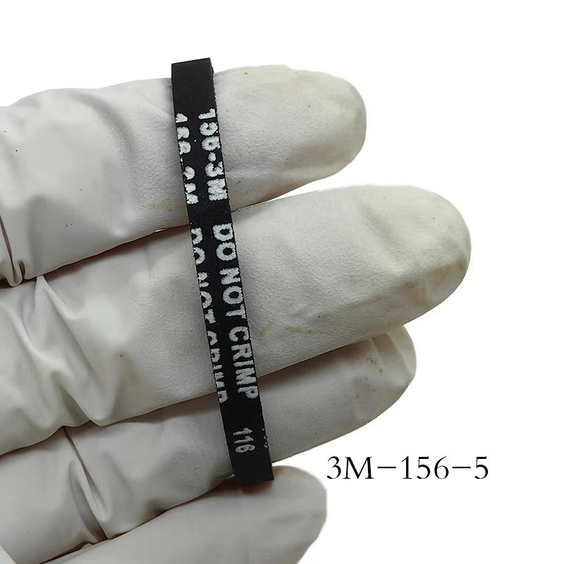 Replacement Brush Drive Belt 3M-156-5 for BLACK+DECKER BDPSE BHFEV Vacuum