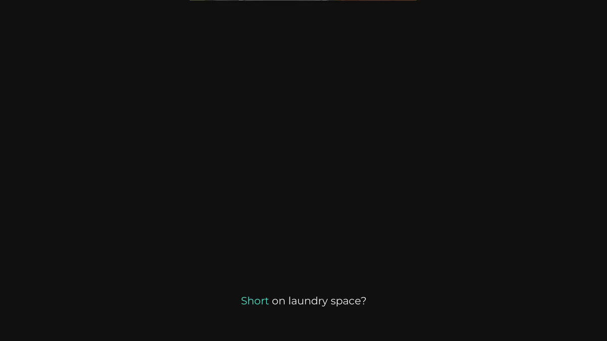 ItemLeap LaundryPro™ Heavy Duty Dryer Stack Rack with Top Shelf