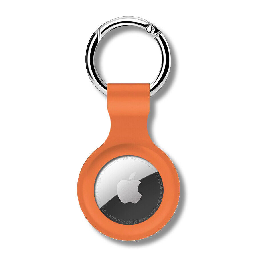 Apple AirTag Silicone Case with Anti-Lost Key Ring