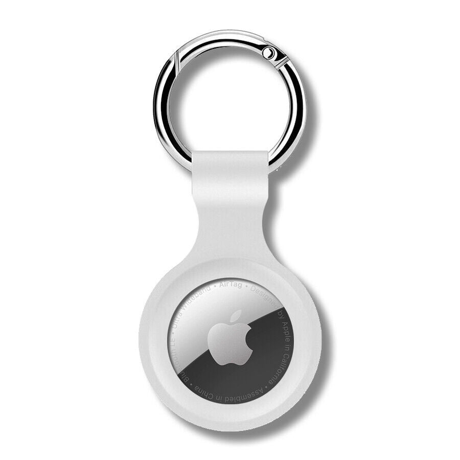 Apple AirTag Silicone Case with Anti-Lost Key Ring